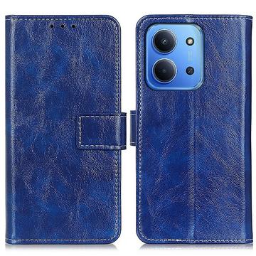 Xiaomi Redmi 15C Pung Etui med Stativ - blå