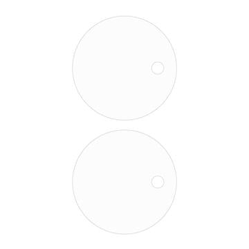 Xiaomi Redmi A3 Kamera Linse Hærdet Glas Beskytter - 2 Stk.