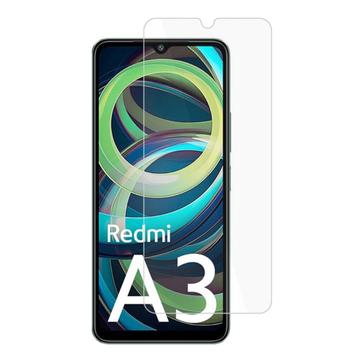 Xiaomi Redmi A3 Skærmbeskyttelse Hærdet Glas - 9H - Case Friendly - Klar
