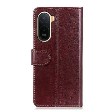 Xiaomi Redmi A7 Pro Pung Etui med Stativ - Brun