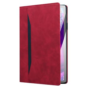 Xiaomi Redmi K Pad 2 Business Style Mat Flip Cover - Rød