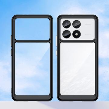 Xiaomi Redmi K70/K70 Pro/Poco F6 Pro Anti-Shock Hybrid Cover - Sort