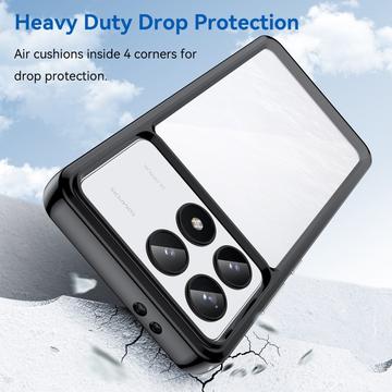 Xiaomi Redmi K70/K70 Pro/Poco F6 Pro Anti-Shock Hybrid Cover - Sort