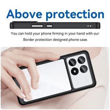 Xiaomi Redmi K70/K70 Pro/Poco F6 Pro Anti-Shock Hybrid Cover - Sort