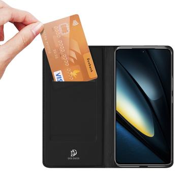 Xiaomi Redmi K70/K70 Pro/Poco F6 Pro Dux Ducis Skin Pro Flip Cover - Sort