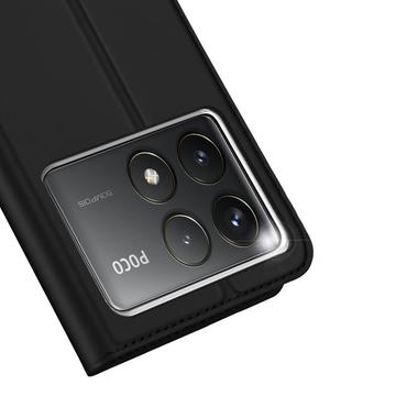 Xiaomi Redmi K70/K70 Pro/Poco F6 Pro Dux Ducis Skin Pro Flip Cover - Sort