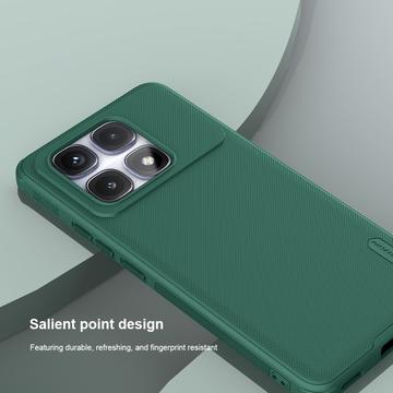 Xiaomi Redmi K70 Ultra Nillkin Super Frosted Shield Pro Hybrid Cover - Grøn