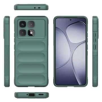 Xiaomi Redmi K70 Ultra Rugged Series TPU Cover - Grøn