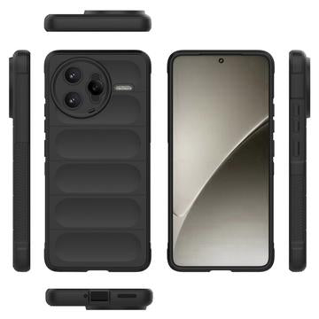 Xiaomi Redmi K80 Pro/Poco F7 Ultra Rugged TPU Cover - Sort