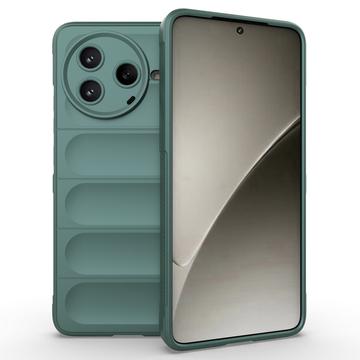 Xiaomi Redmi K80/Poco F7 Pro Rugged TPU Cover - Grøn