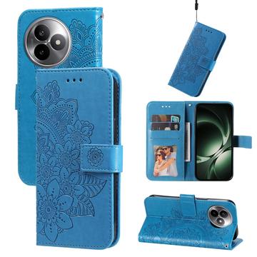 Xiaomi Redmi K80 Ultra Mandala Series Etui med Pung - Blå