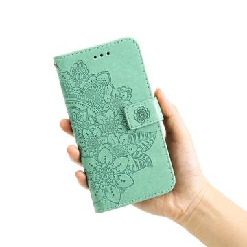 Xiaomi Redmi K80 Ultra Mandala Series Etui med Pung - Grøn