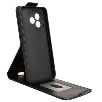 Xiaomi Redmi K80 Ultra lodret flip-etui med stativ - sort