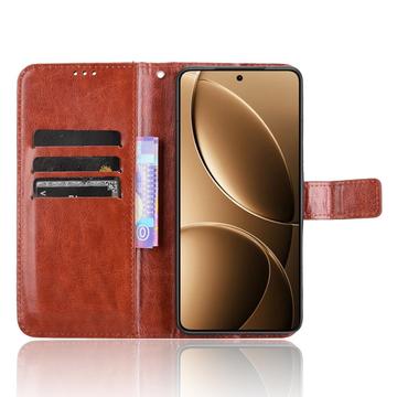 Xiaomi Redmi K80/K80 Pro/Poco F7 Ultra Pung med Magnetisk Lukning - brun