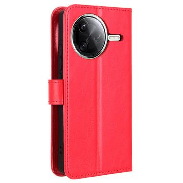 Xiaomi Redmi K80/K80 Pro/Poco F7 Ultra Pung med Magnetisk Lukning - Rød