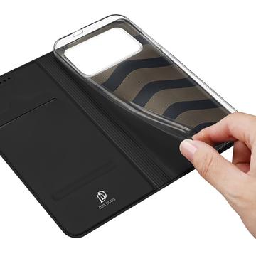 Xiaomi Redmi K90/Poco F8 Pro Dux Ducis Skin Pro Flip Cover - Sort