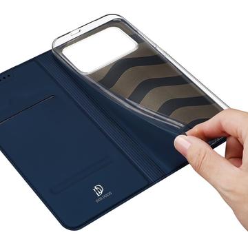 Xiaomi Redmi K90/Poco F8 Pro Dux Ducis Skin Pro Flip Cover - Blå