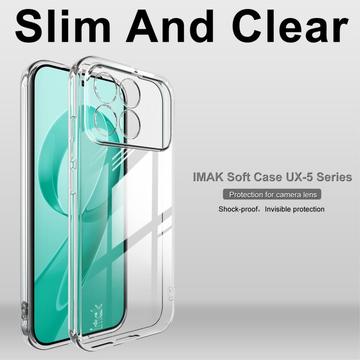 Xiaomi Redmi K90/Poco F8 Pro Imak UX-5 TPU Cover - gennemsigtigt