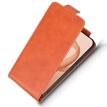 Xiaomi Redmi K90 Pro Max/Poco F8 Ultra lodret flip-etui med stativ - Brun