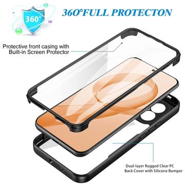 Xiaomi Redmi K90 Pro Max 360 Beskyttelse Cover - Sort / Klar