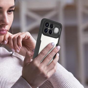 Xiaomi Redmi K90 Pro Max 360 Beskyttelse Cover - Sort / Klar