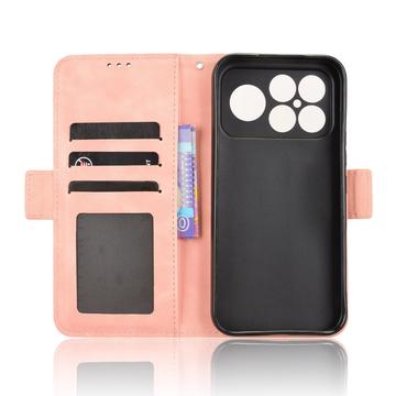 Xiaomi Redmi K90 Pro Max/Poco F8 Ultra Kortholder Pung Etui - Pink