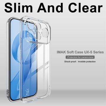 Xiaomi Redmi K90 Pro Max/Poco F8 Ultra Imak UX-5 TPU Cover - gennemsigtigt