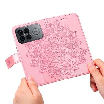 Xiaomi Redmi K90 Pro Max/Poco F8 Ultra Mandala Series Etui med Pung - Pink