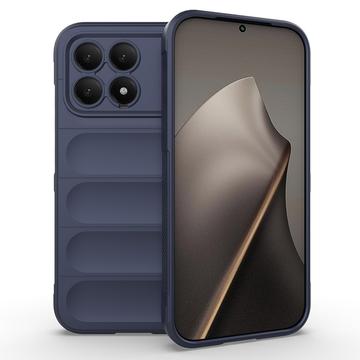 Xiaomi Redmi K90/Poco F8 Pro Rugged TPU Cover - Mørkeblå