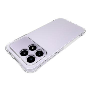 Xiaomi Redmi K90/Poco F8 Pro Stødsikkert Silikone Cover - Gennemsigtig