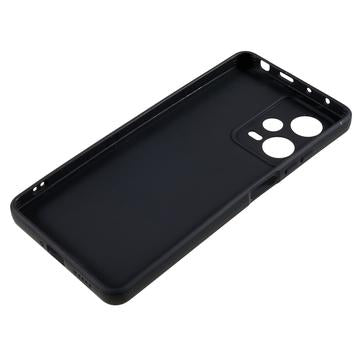 Xiaomi Redmi Note 12 Pro Anti-Fingeraftryk Mat TPU Cover - Sort