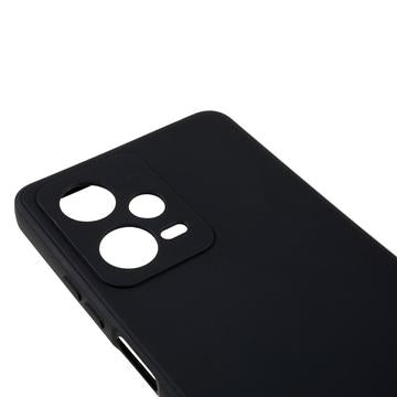 Xiaomi Redmi Note 12 Pro Anti-Fingeraftryk Mat TPU Cover - Sort