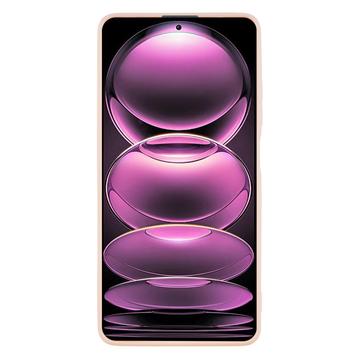Xiaomi Redmi Note 12 Pro Anti-Fingeraftryk Mat TPU Cover - Pink