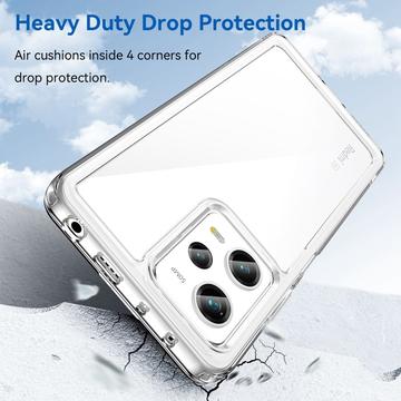Xiaomi Redmi Note 12 Pro Anti-Shock Hybrid Cover - Gennemsigtig