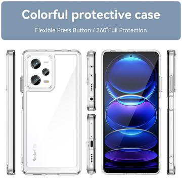 Xiaomi Redmi Note 12 Pro Anti-Shock Hybrid Cover - Gennemsigtig
