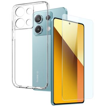 Xiaomi Redmi Note 13 Northjo 2-i-1 Beskyttelsessæt - Klar