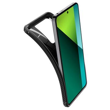 Xiaomi Redmi Note 13 Pro/Poco X6 Spigen Rugged Armor TPU Cover - Sort