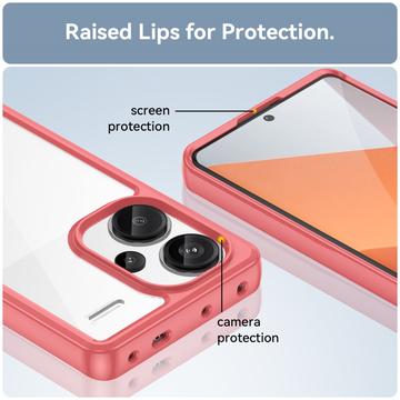 Xiaomi Redmi Note 13 Pro+ Anti-Shock Hybrid Cover - Rød