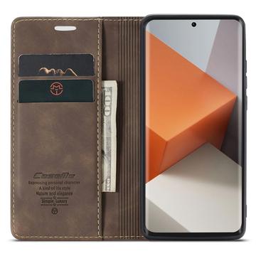 Xiaomi Redmi Note 13 Pro+ Caseme 013 Series Pung - Kaffe