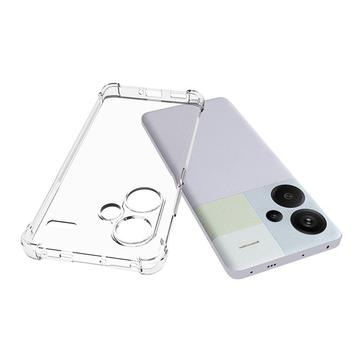 Xiaomi Redmi Note 13 Pro+ Stødsikkert TPU Cover - Gennemsigtig