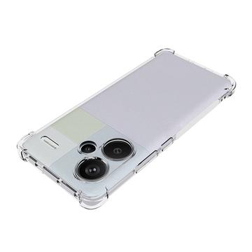 Xiaomi Redmi Note 13 Pro+ Stødsikkert TPU Cover - Gennemsigtig