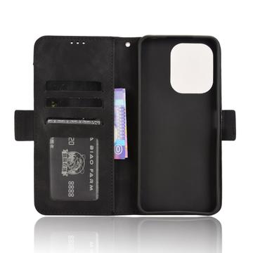 Xiaomi Redmi Note 13R/Redmi 13/Poco M6 4G Pung Cover med Kortholder - Sort