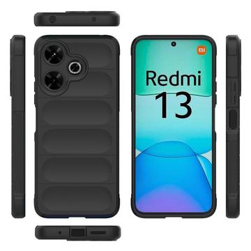 Xiaomi Redmi Note 13R/Redmi 13 5G Rugged TPU Cover - Sort