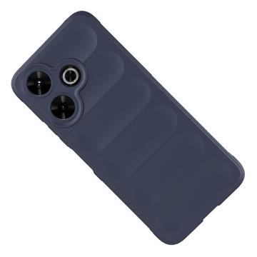 Xiaomi Redmi Note 13R/Redmi 13 5G Rugged TPU Cover - Mørkeblå