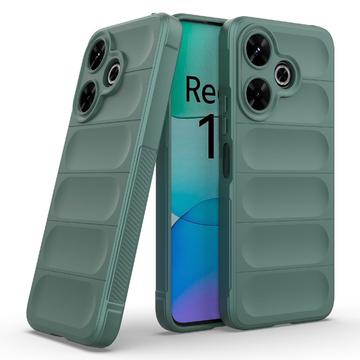 Xiaomi Redmi Note 13R/Redmi 13 5G Rugged TPU Cover - Grøn