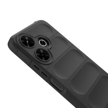 Xiaomi Redmi Note 13R/Redmi 13 5G Rugged TPU Cover - Lysegrå