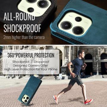 Xiaomi Redmi Note 14 4G Caseme 013 Series Pung - Blå
