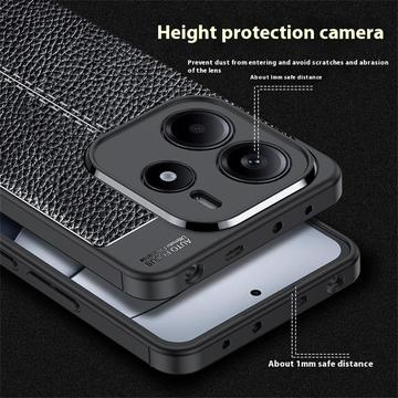 Xiaomi Redmi Note 14 4G Slim-Fit Premium TPU Cover - Sort
