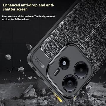 Xiaomi Redmi Note 14 5G Slim-Fit Premium TPU Cover - Sort