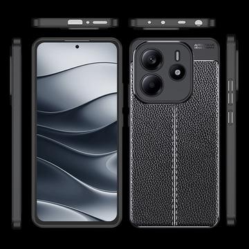 Xiaomi Redmi Note 14 5G Slim-Fit Premium TPU Cover - Sort